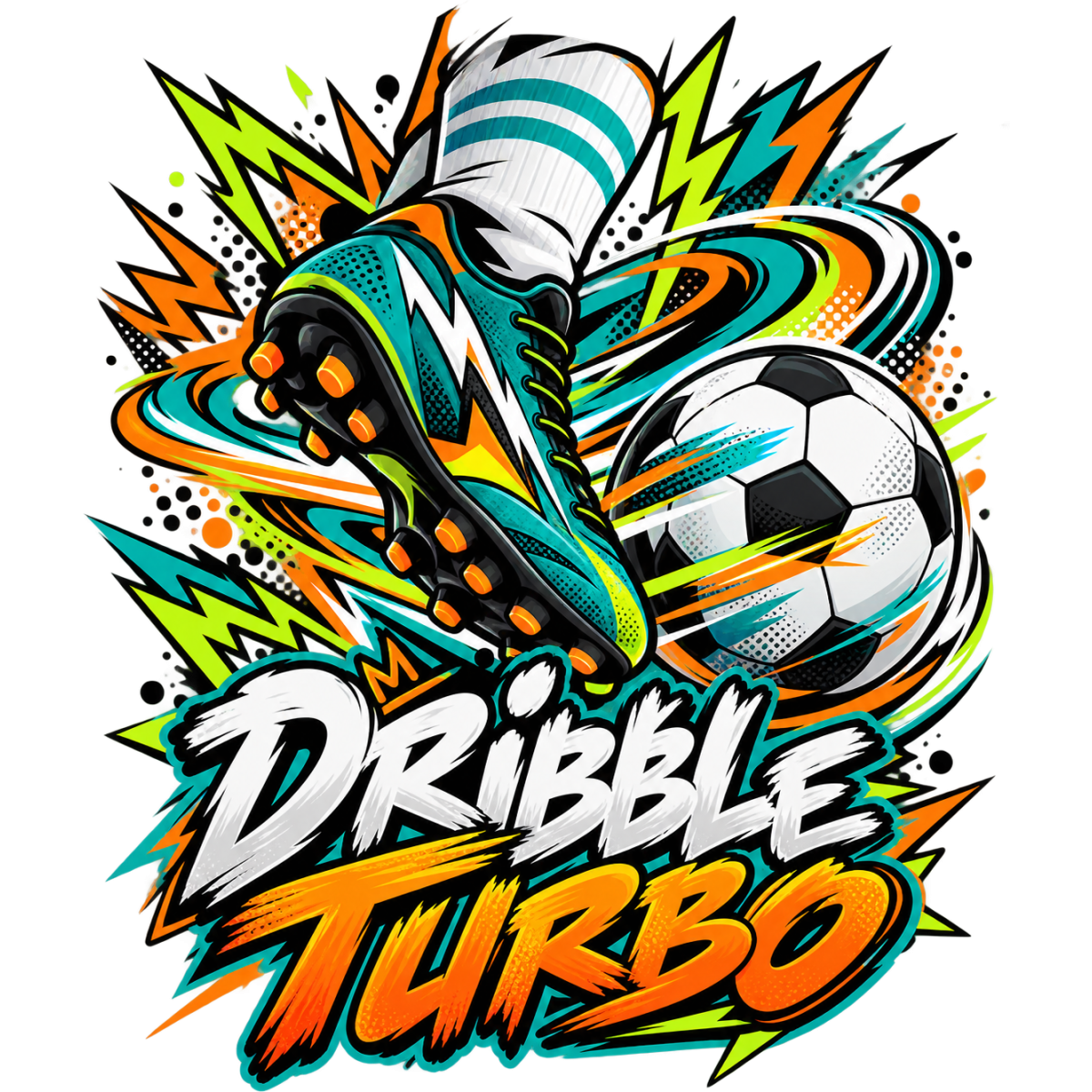Enfant Football Dribble Turbo