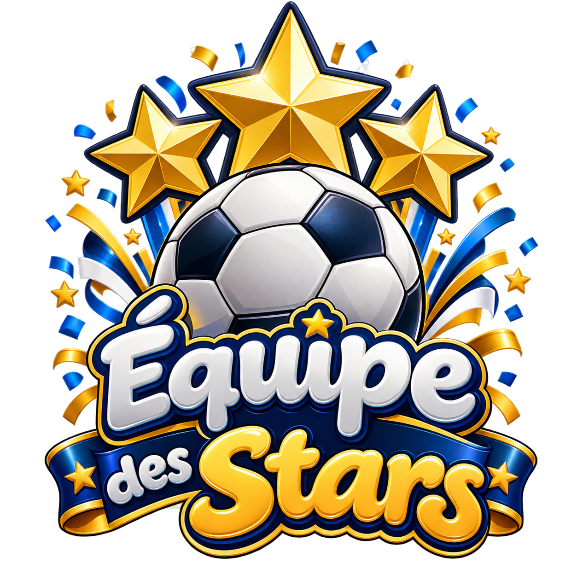 Enfant Football Equipe Stars