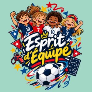 Enfant Football Esprit Equipe