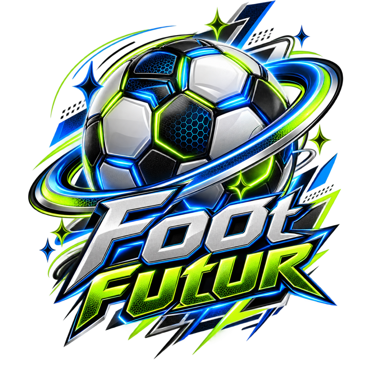 Enfant Football Futur Neon
