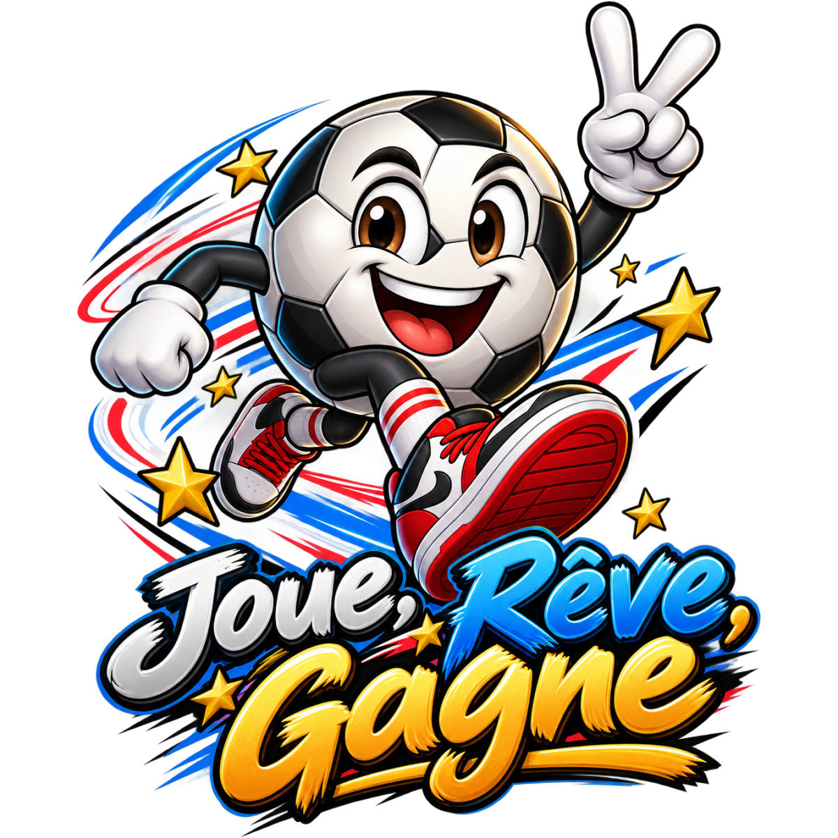 Enfant Football Joue Reve Gagne