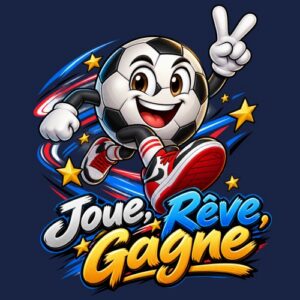 Enfant Football Joue Reve Gagne