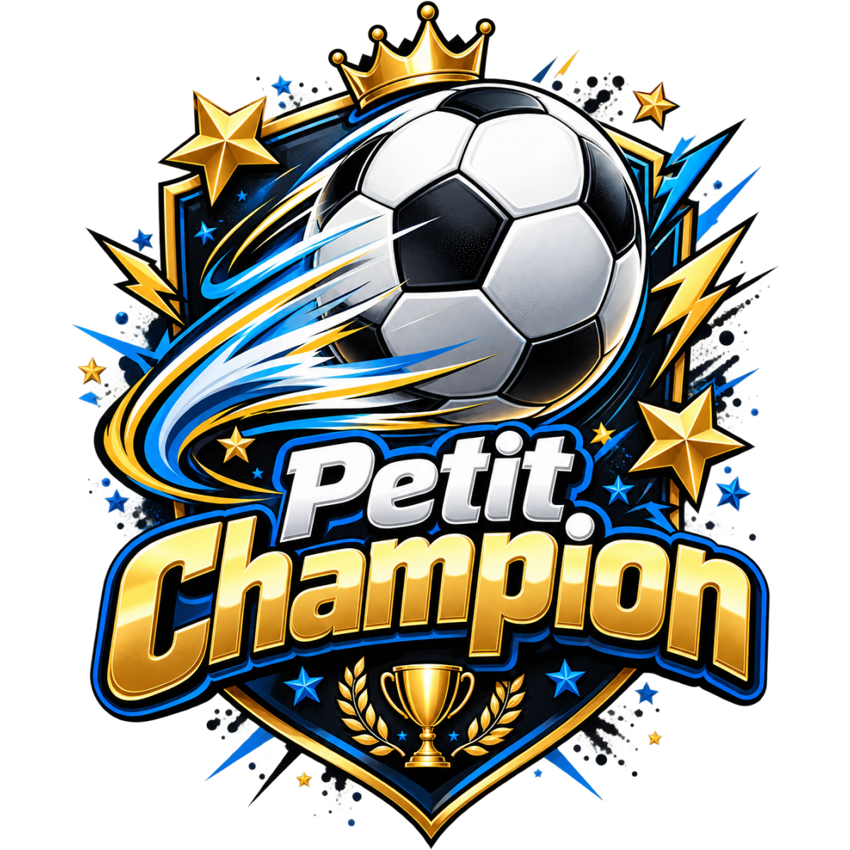 Enfant Football Petit Champion