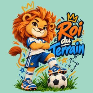 Enfant Football Roi Terrain
