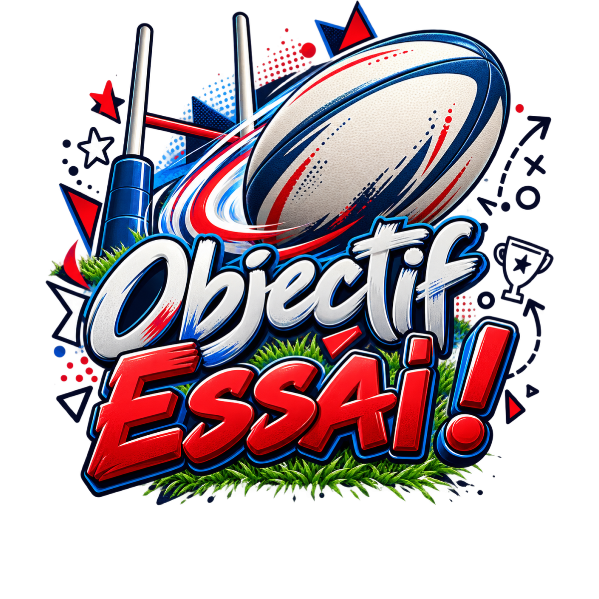 Enfant Rugby Objectif Essai