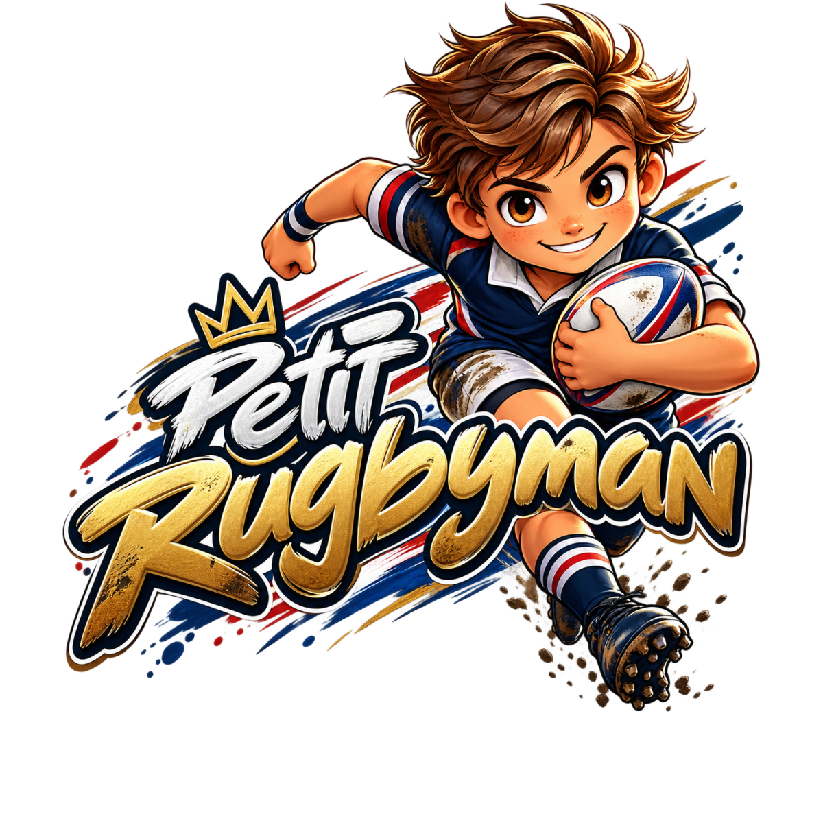 Enfant Rugby Petit Rugbyman