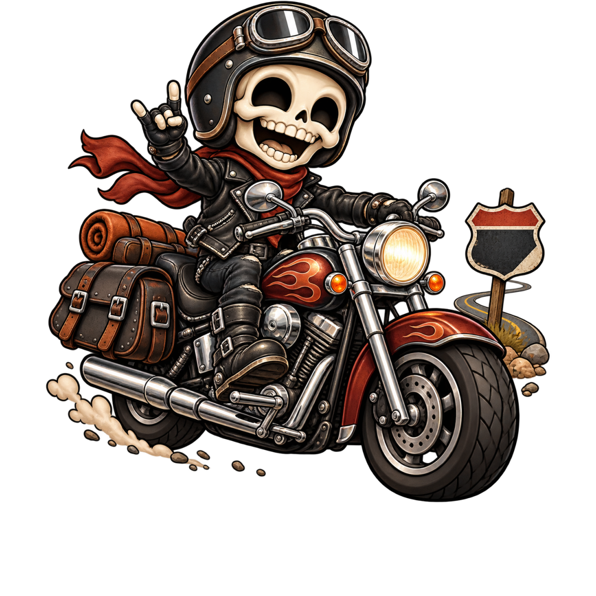 Enfant Skull Roadtrip Moto