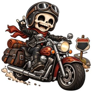 Enfant Skull Roadtrip Moto