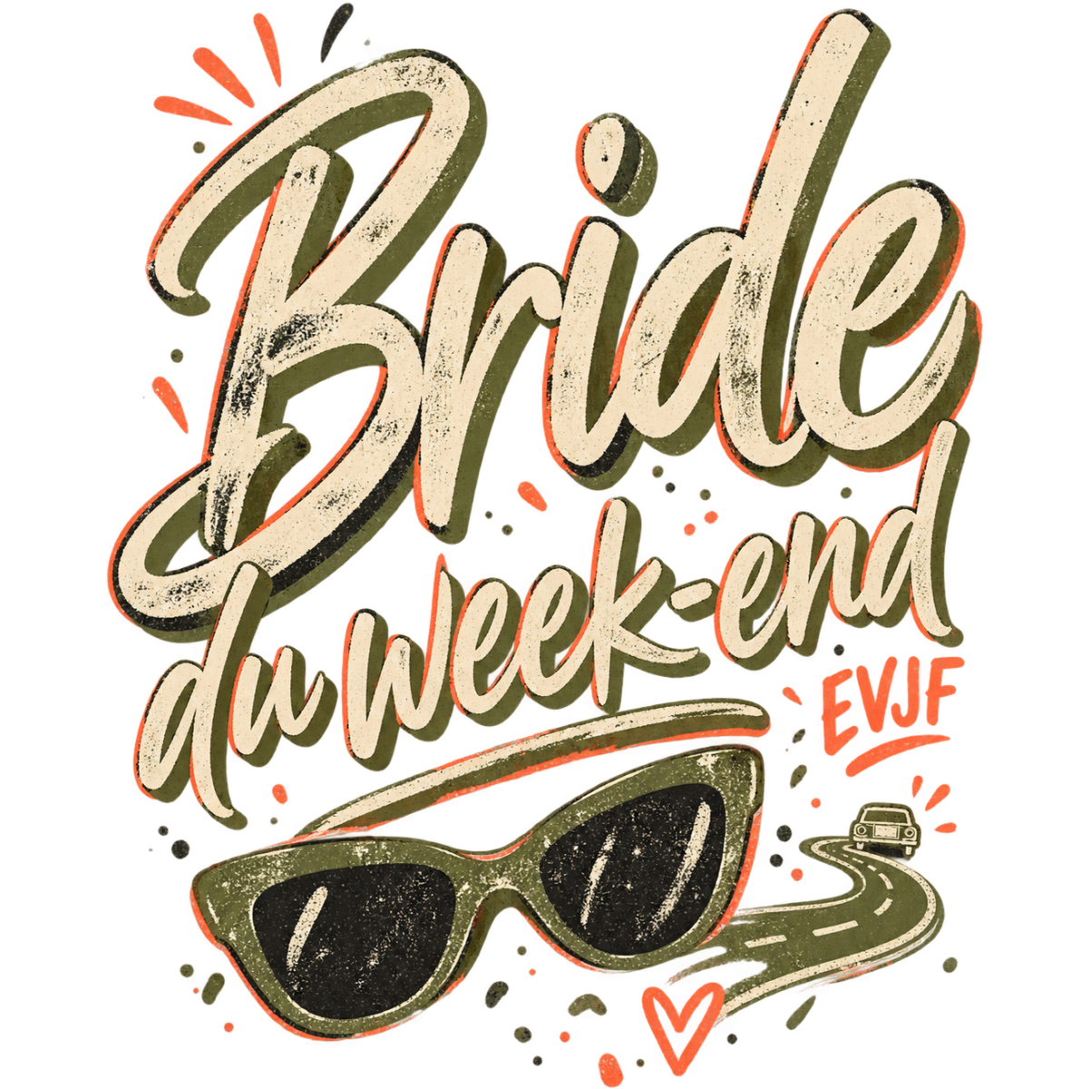 Evjf Bride Weekend Lunettes Voyage