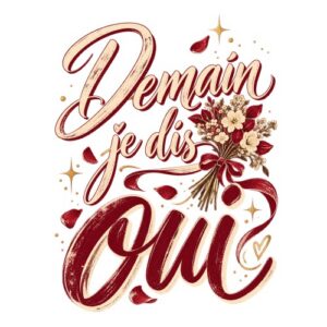 Evjf Demain Oui Bouquet Fleurs