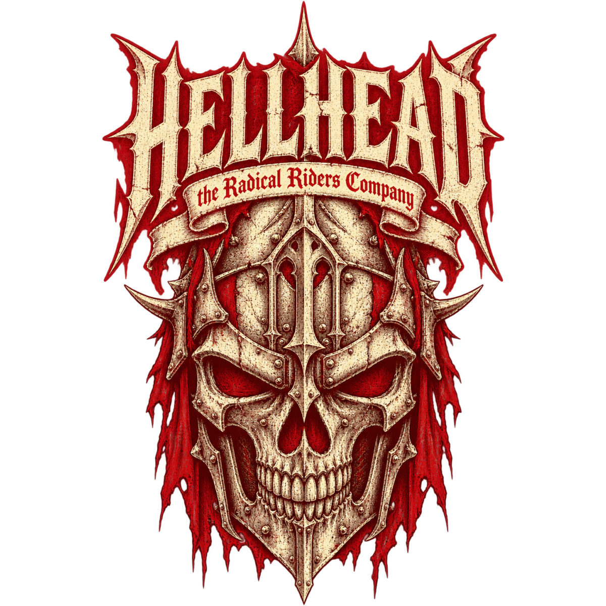 Hellhead Crane Armure Gothique Rivets