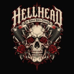 Hellhead Crane Moteur Roses Epineuses