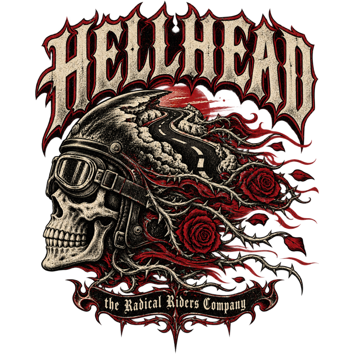 Hellhead Crane Route Roses Vent