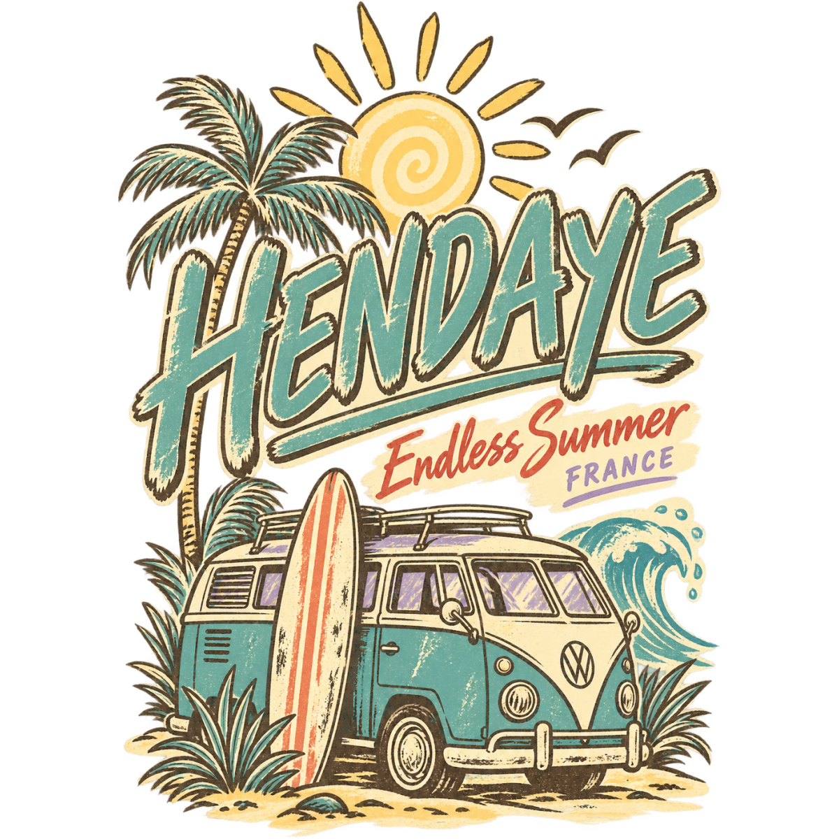 Hendaye, Endless summer France