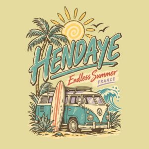 Hendaye, Endless summer France