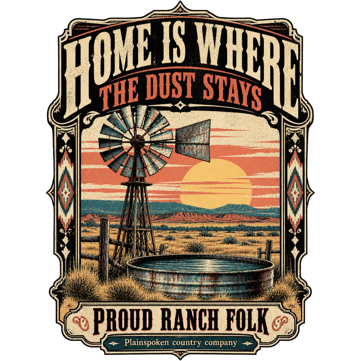Home Dust Ranch Folk