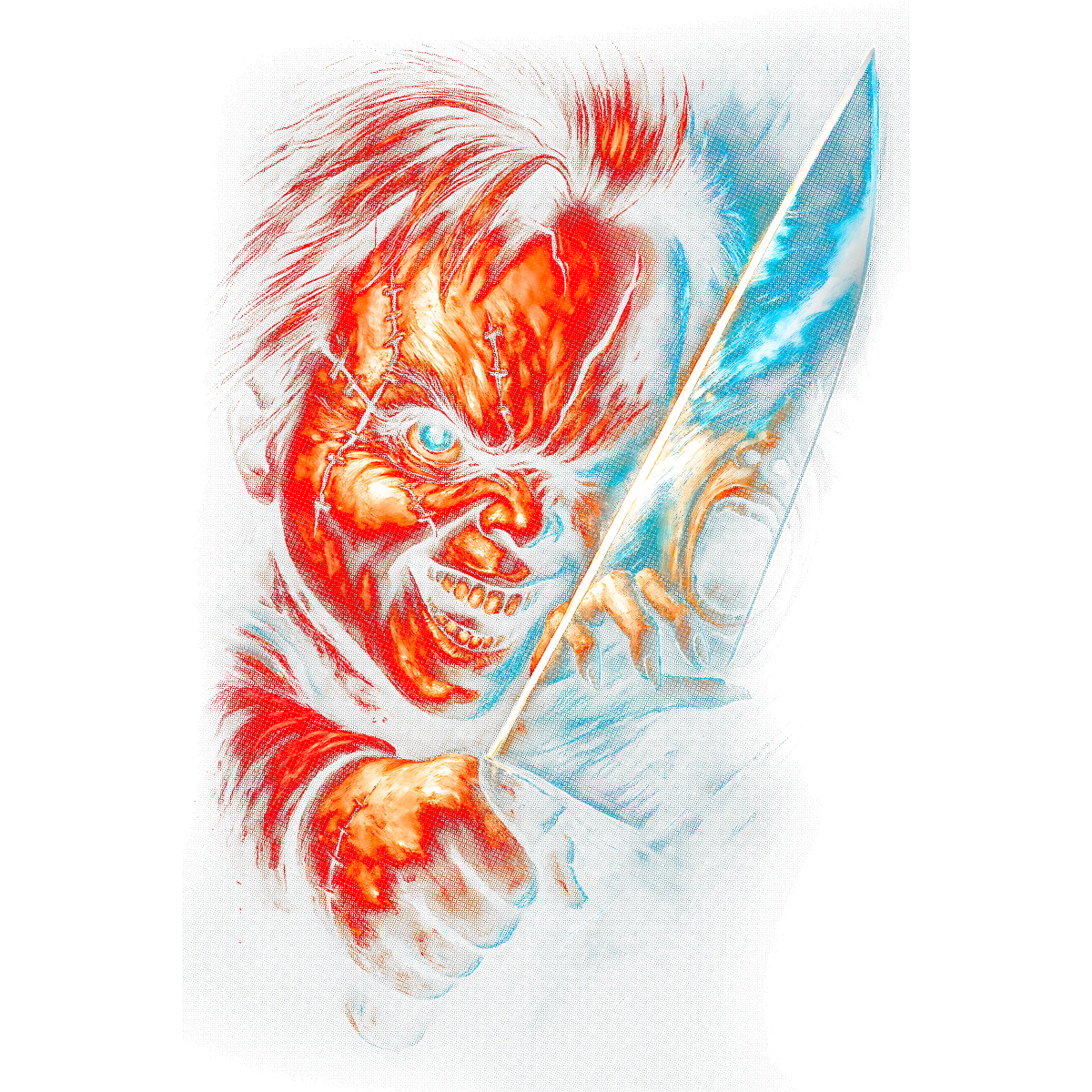 Horreur Clown Tueur Couteau