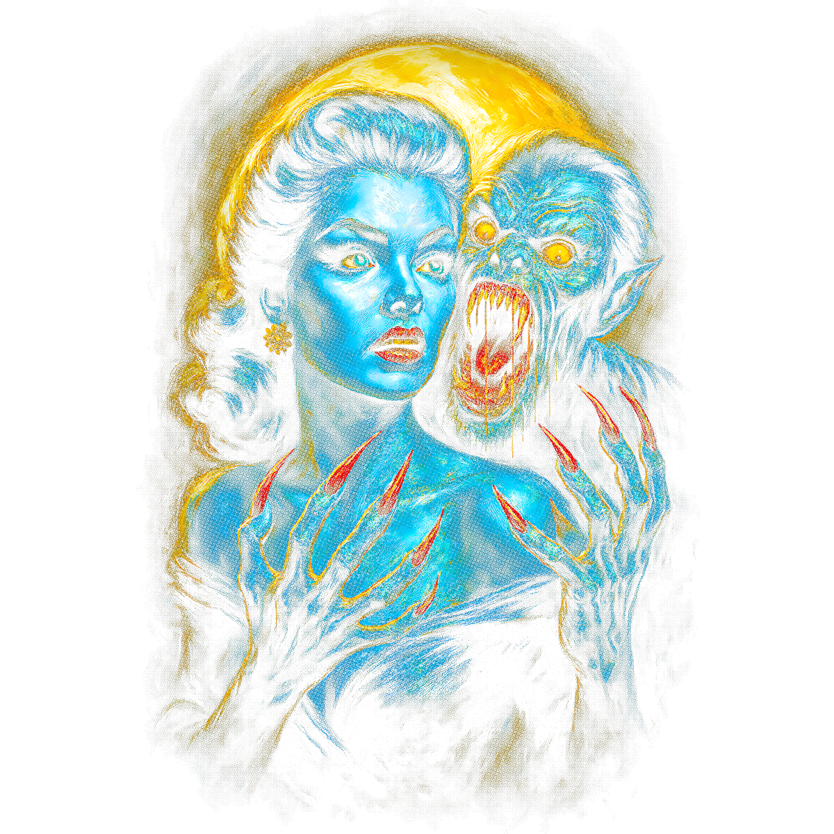 Horreur Femme Monstre Zombie