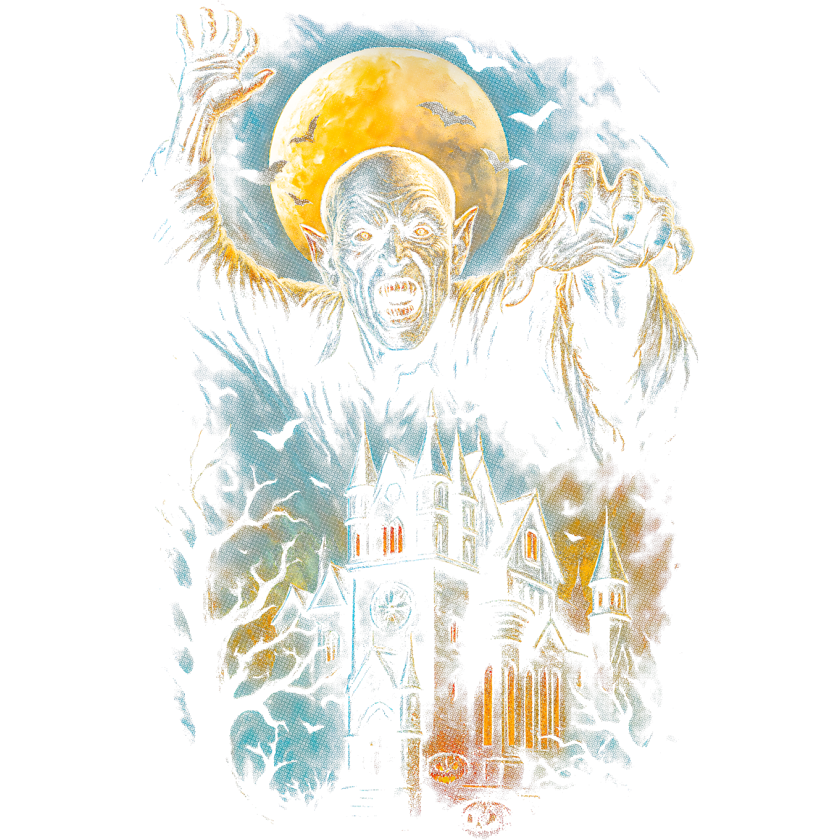 Horreur Vampire Chateau Lune