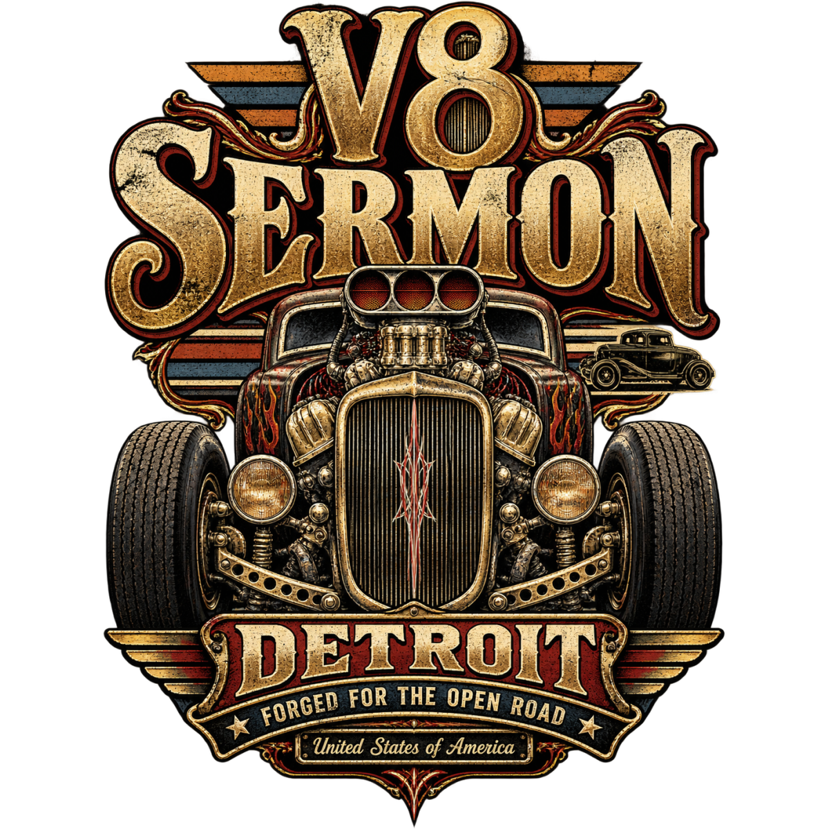 Hotrod Sermon Detroit Engine