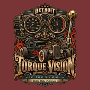 Hotrod Torque Vision Detroit Dashboard