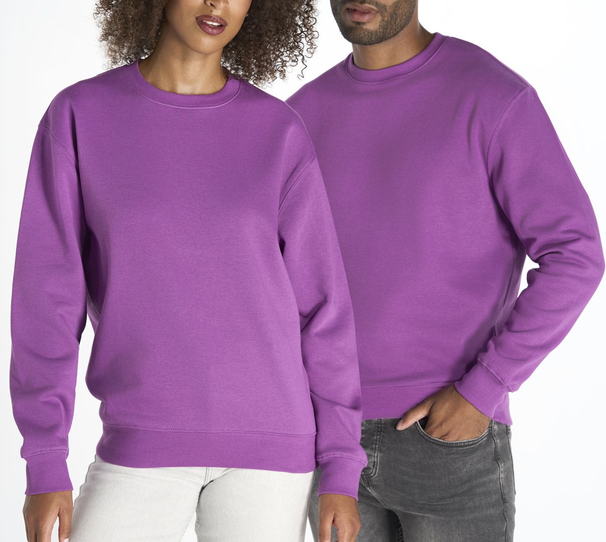 Sweatshirt col rond premium