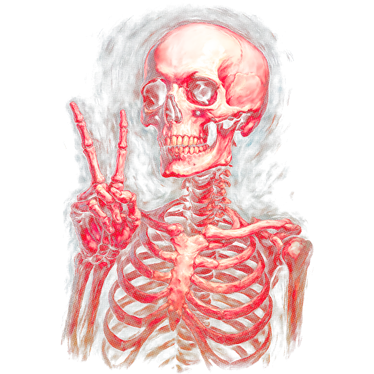 La victoire, V de Skull