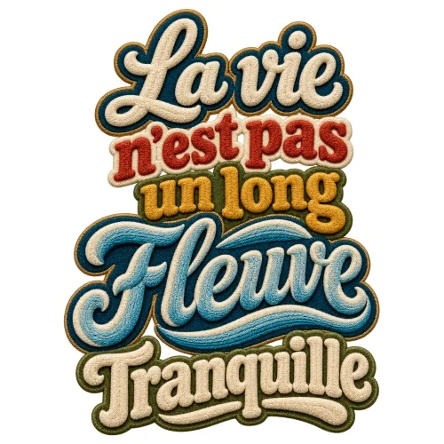 La vie n'est pas un long fleuve tranquille
