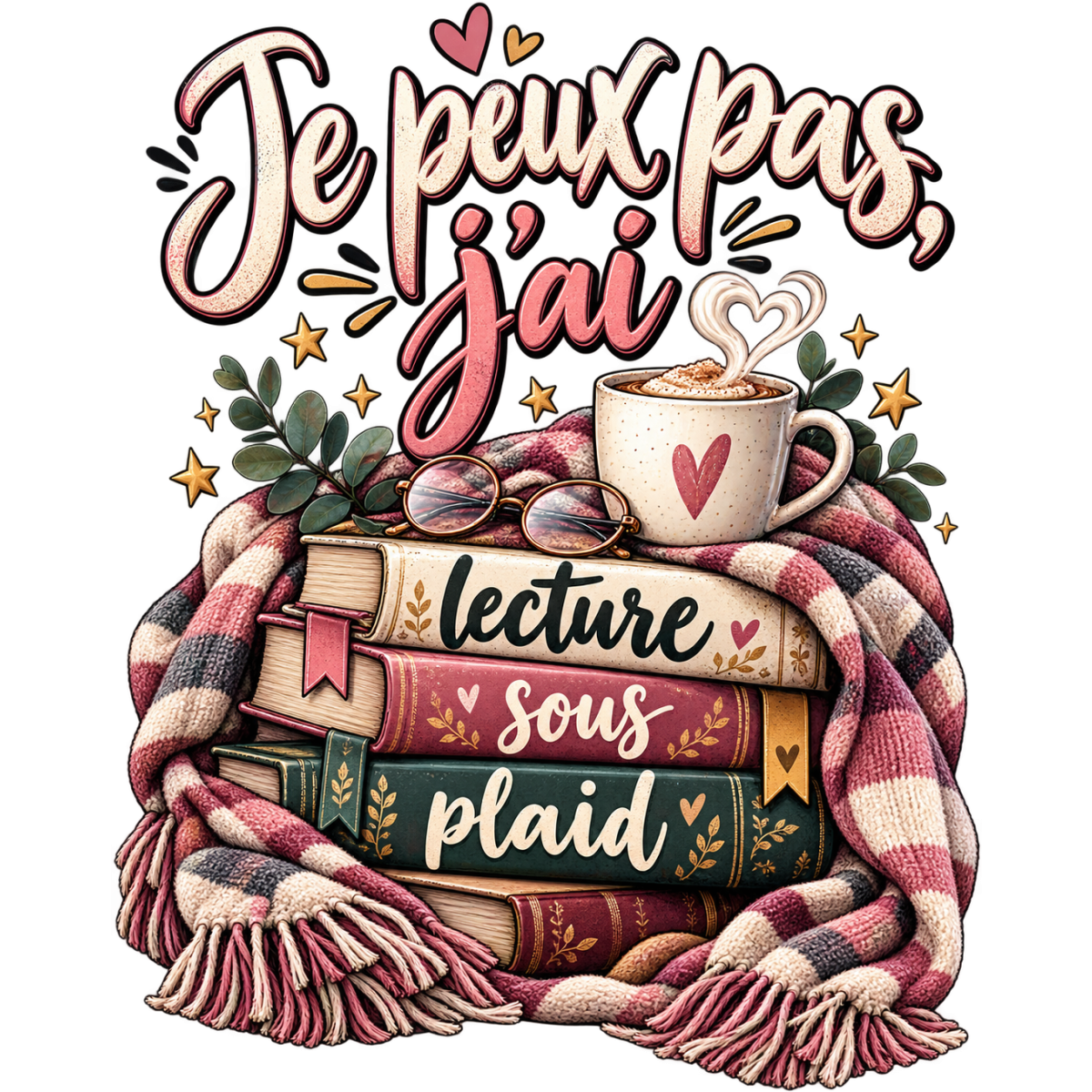 Lecture Plaid Cafe Livres