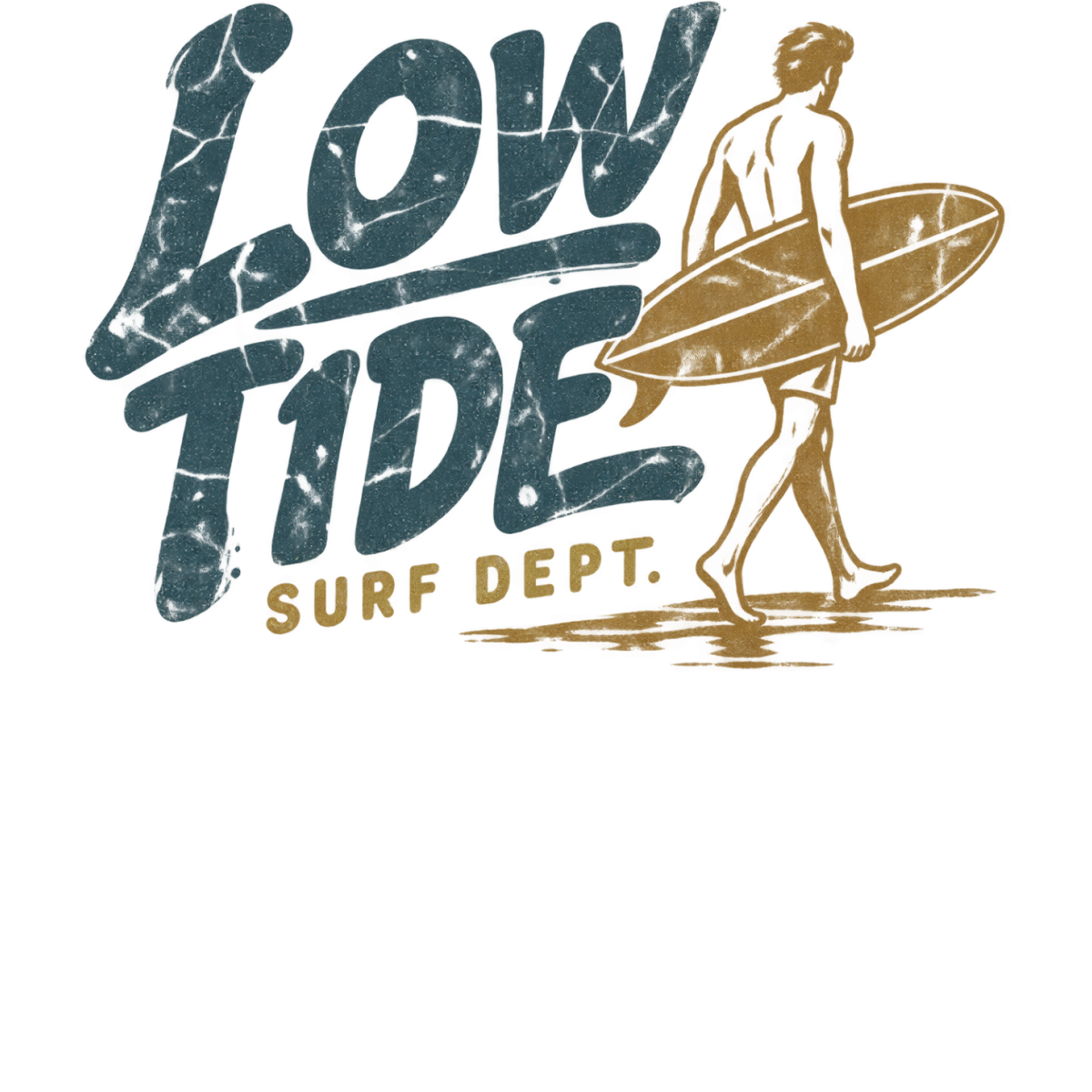 Low Tide Surfing