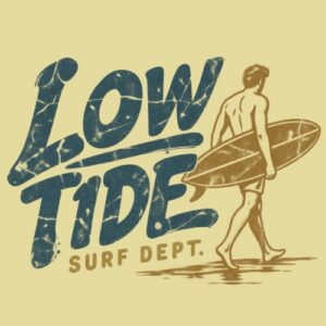 Low Tide Surfing