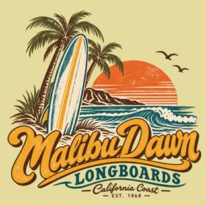 Malibu Dawn Longboards, California