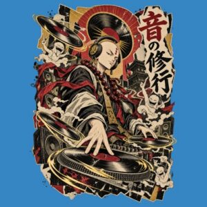 Manga Moine Dj Vinyles Fantomes