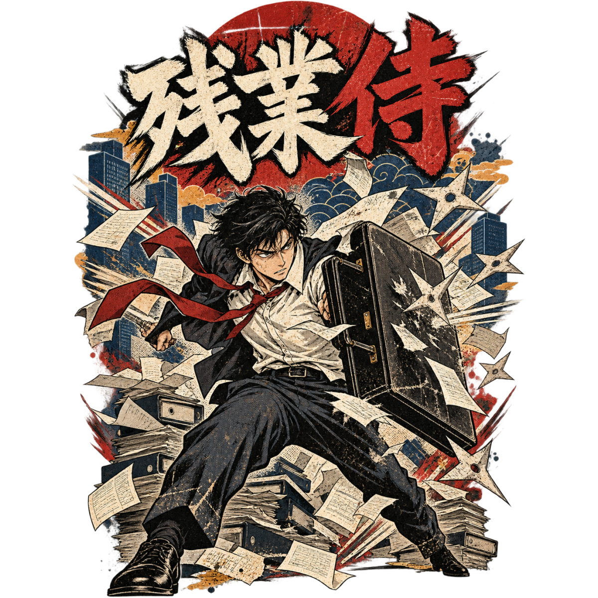 Manga Samourai Bureau Documents Volants