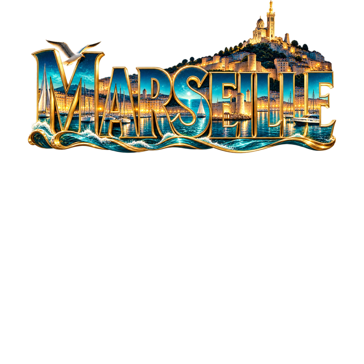 Marseille Art Deco Reflets Dores