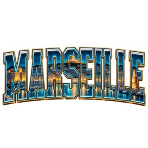 Marseille Varsity Panorama Port Nocturne