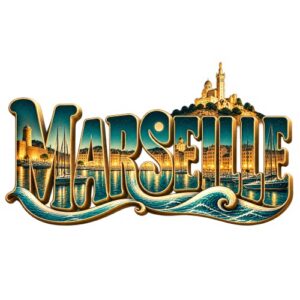 Marseille Vintage Seventies Vagues Dorees