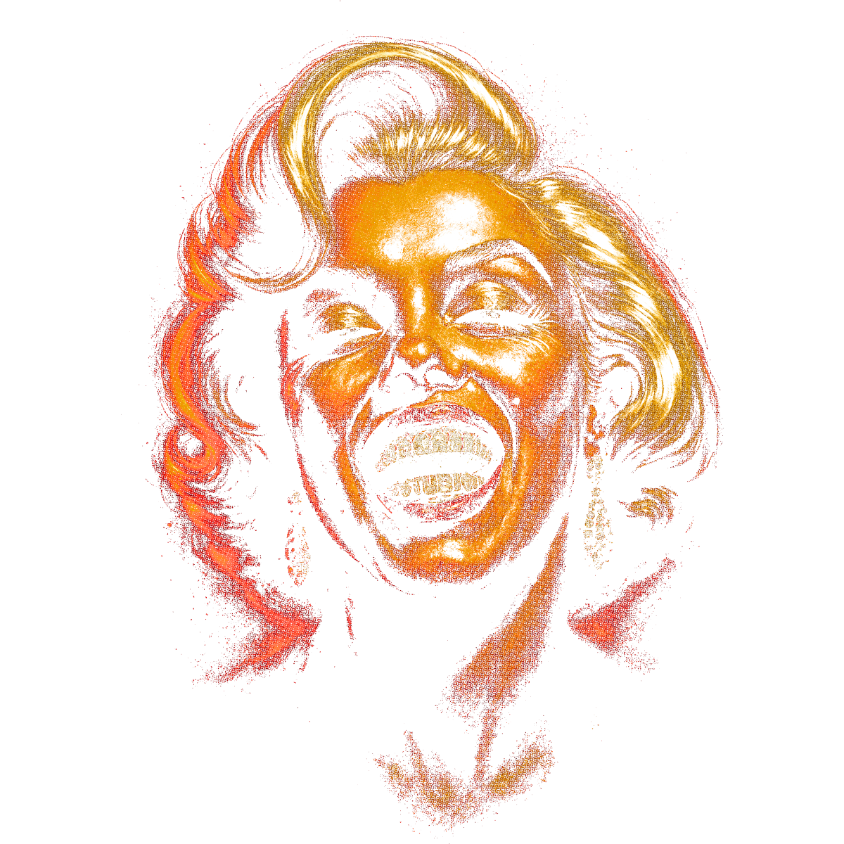 Marylin style pop art