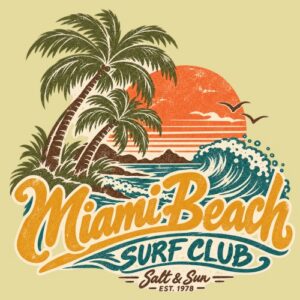 Miami Beach surfing