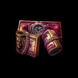 Montre billets bracelets chaînes accessoires luxe