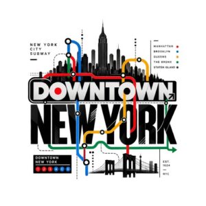 Newyork Downtown Subway Urban