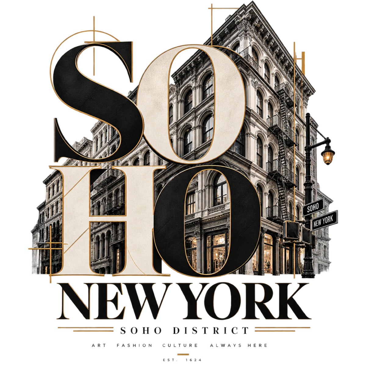 Newyork Soho Architecture Fashion