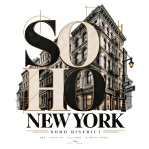 Newyork Soho Architecture Fashion