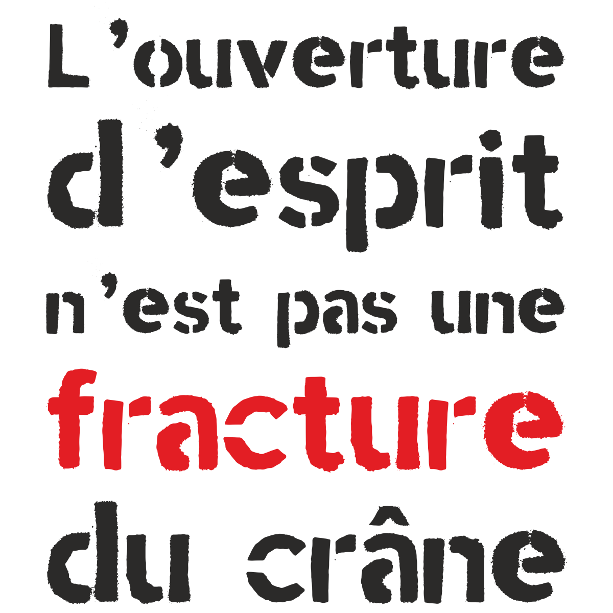 Ouverture Esprit Fracture Crane