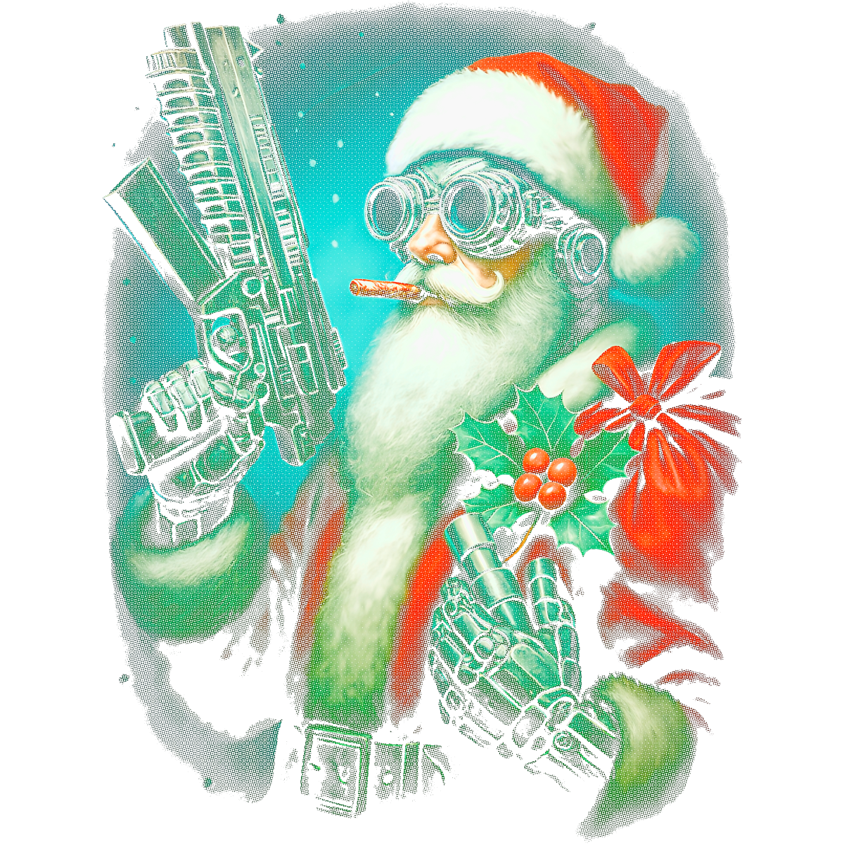 Papa Noël Warrior