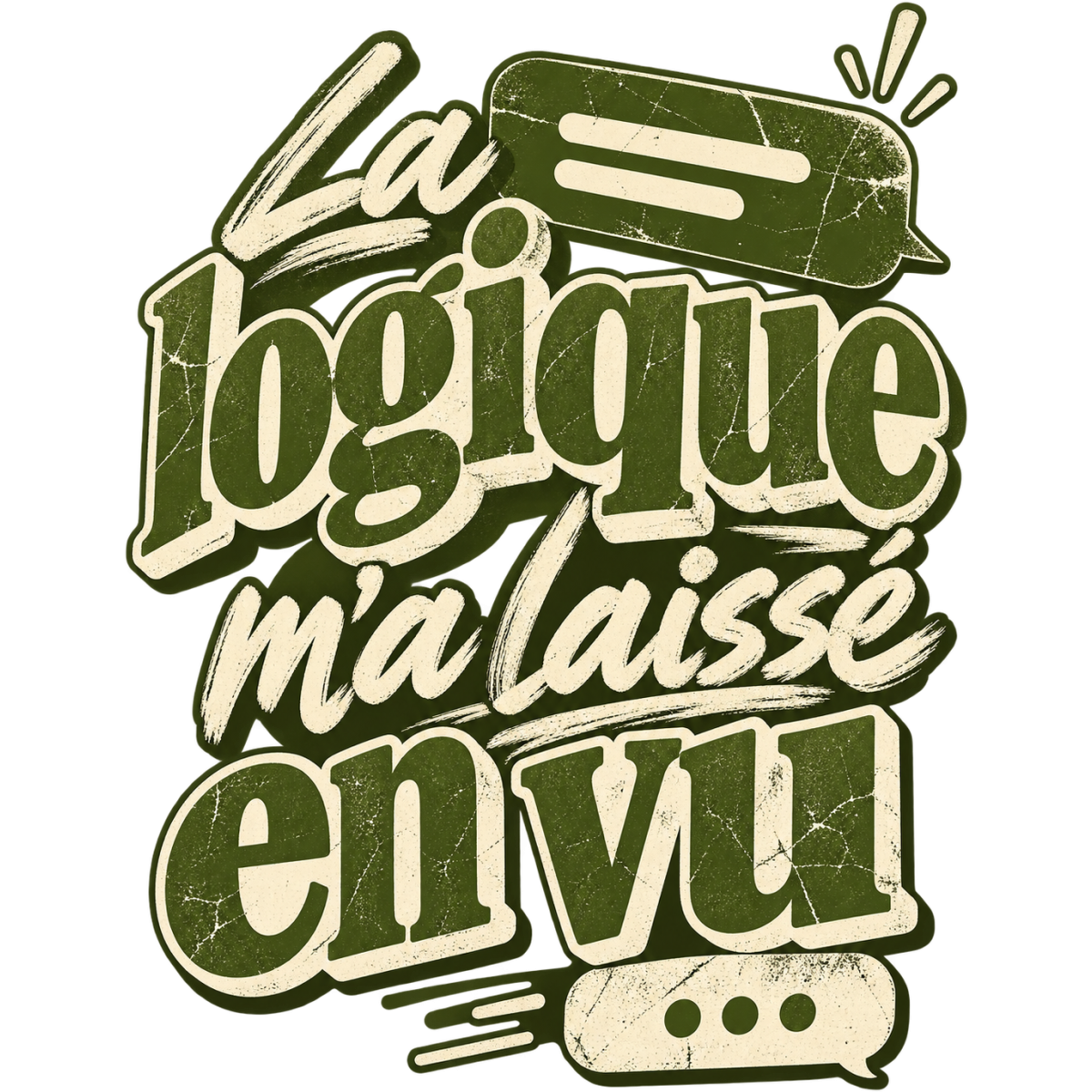 Phrase Humour Logique Message Vu Olive