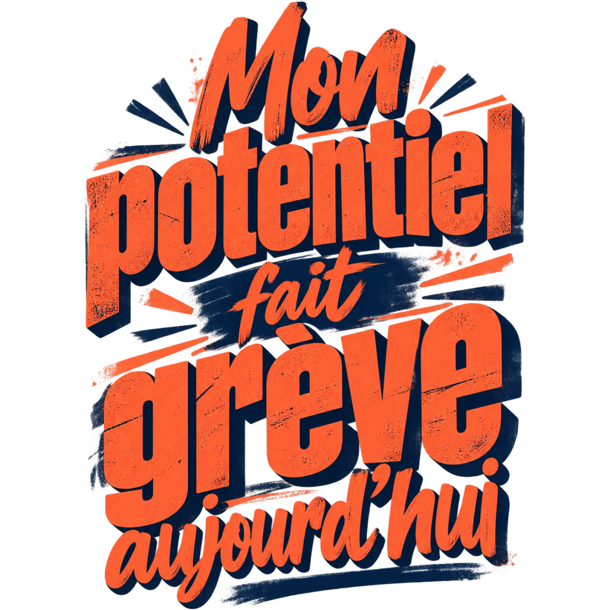 Phrase Humour Potentiel Greve Ironie Retro