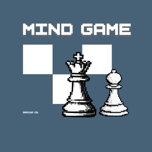 Pièces d’échecs pixel art minimaliste