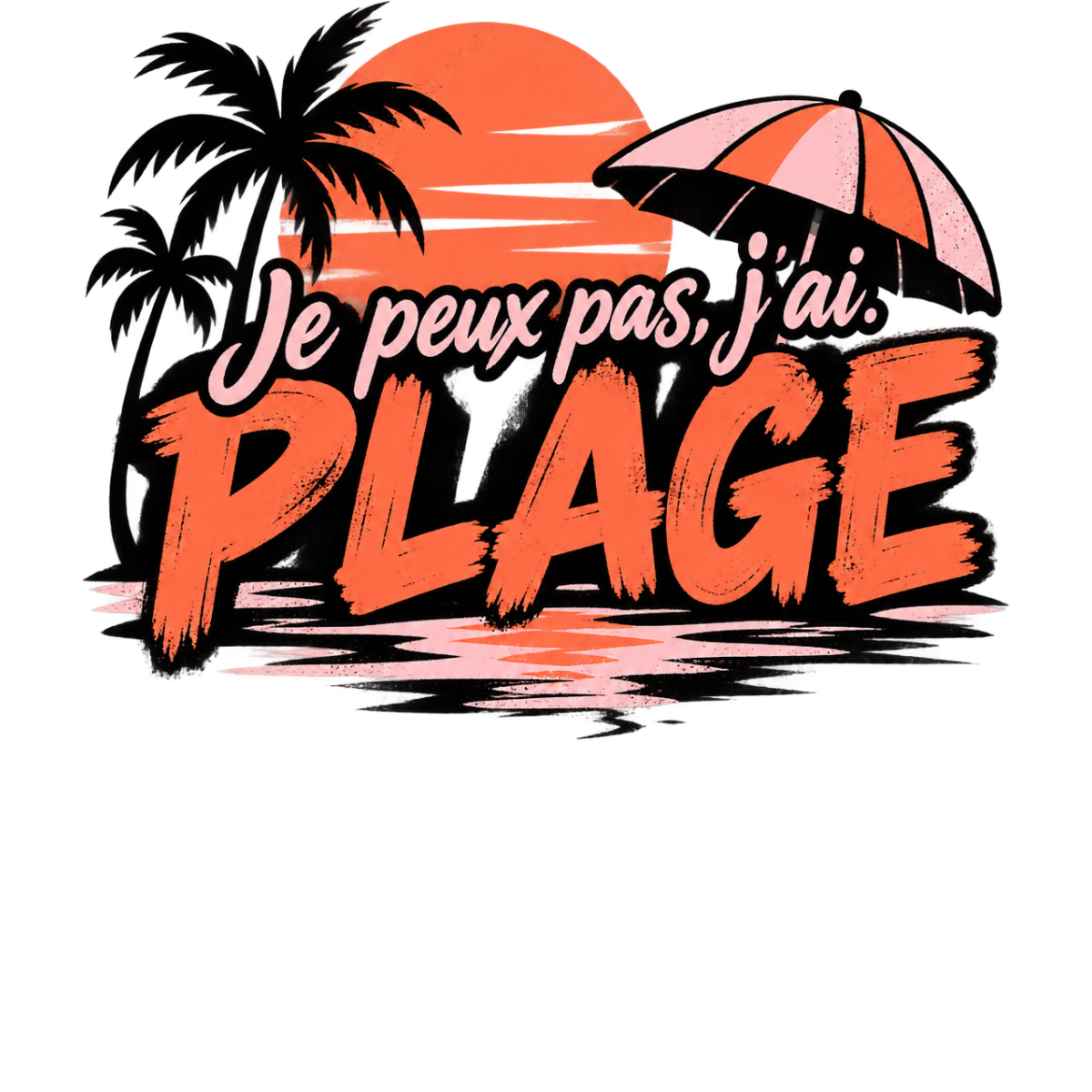 Plage Soleil Urbain Grunge