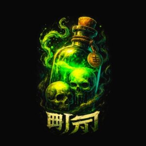 Poison Vert Skull